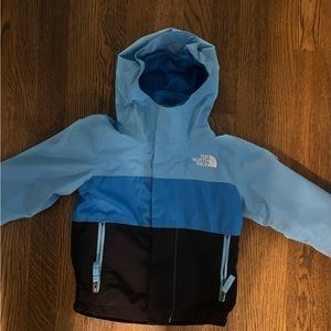North Face Ski Jacket with removable fleece jacket